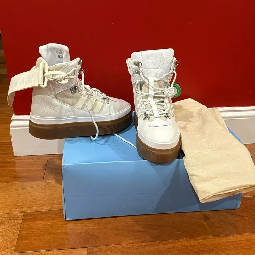 NWT Adidas x IVY Park High Top Platform Sneaker Icy Park Beyonce White 9.5‎
